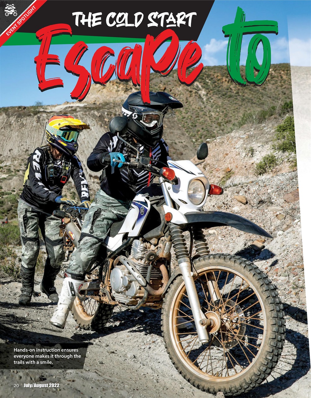 Adventure Motorcycle Preview Pages