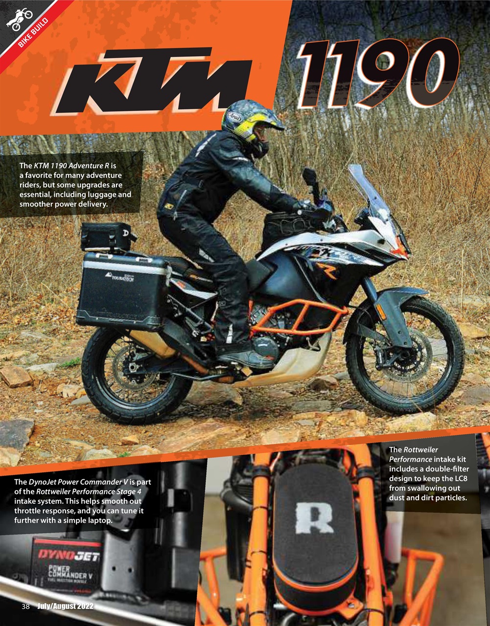 Adventure Motorcycle Preview Pages