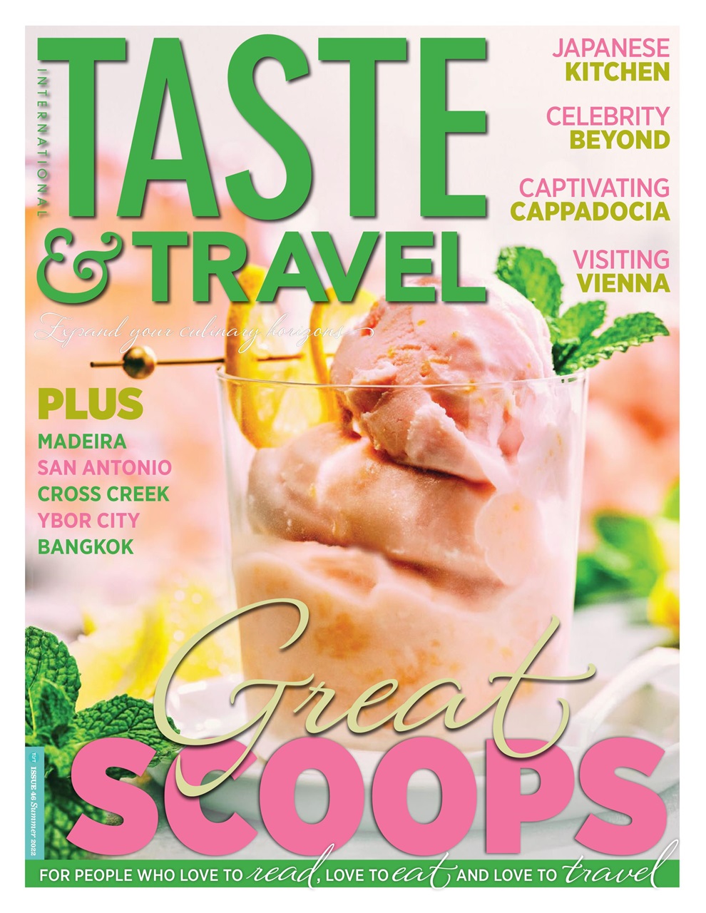 Taste & Travel International Preview Pages