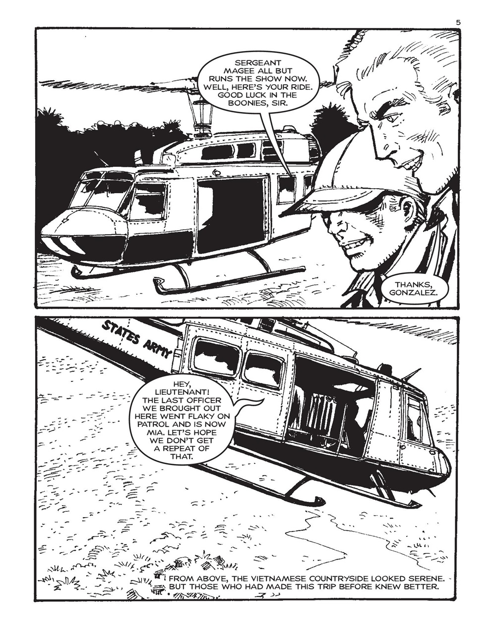 Commando Preview Pages