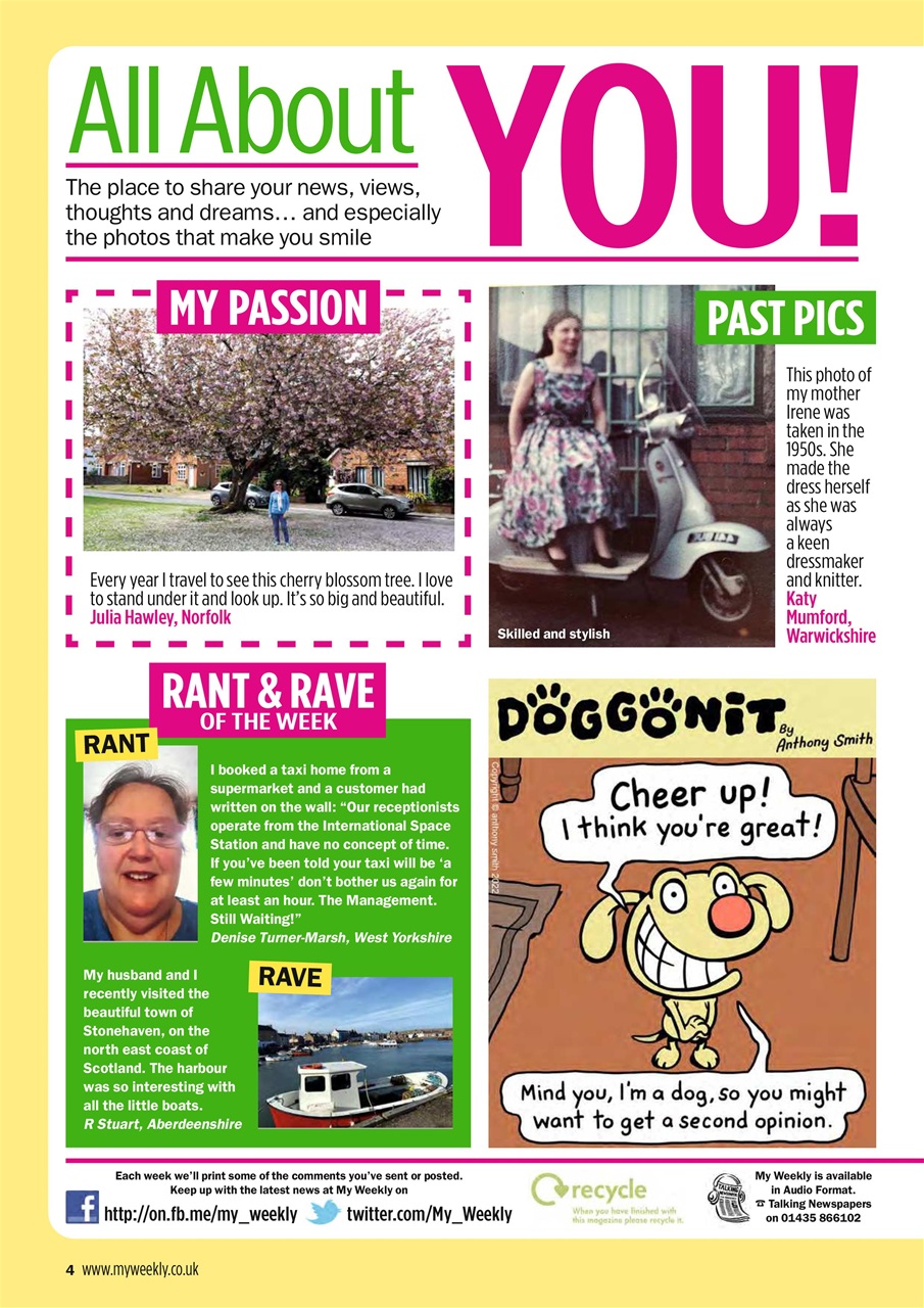 My Weekly Preview Pages