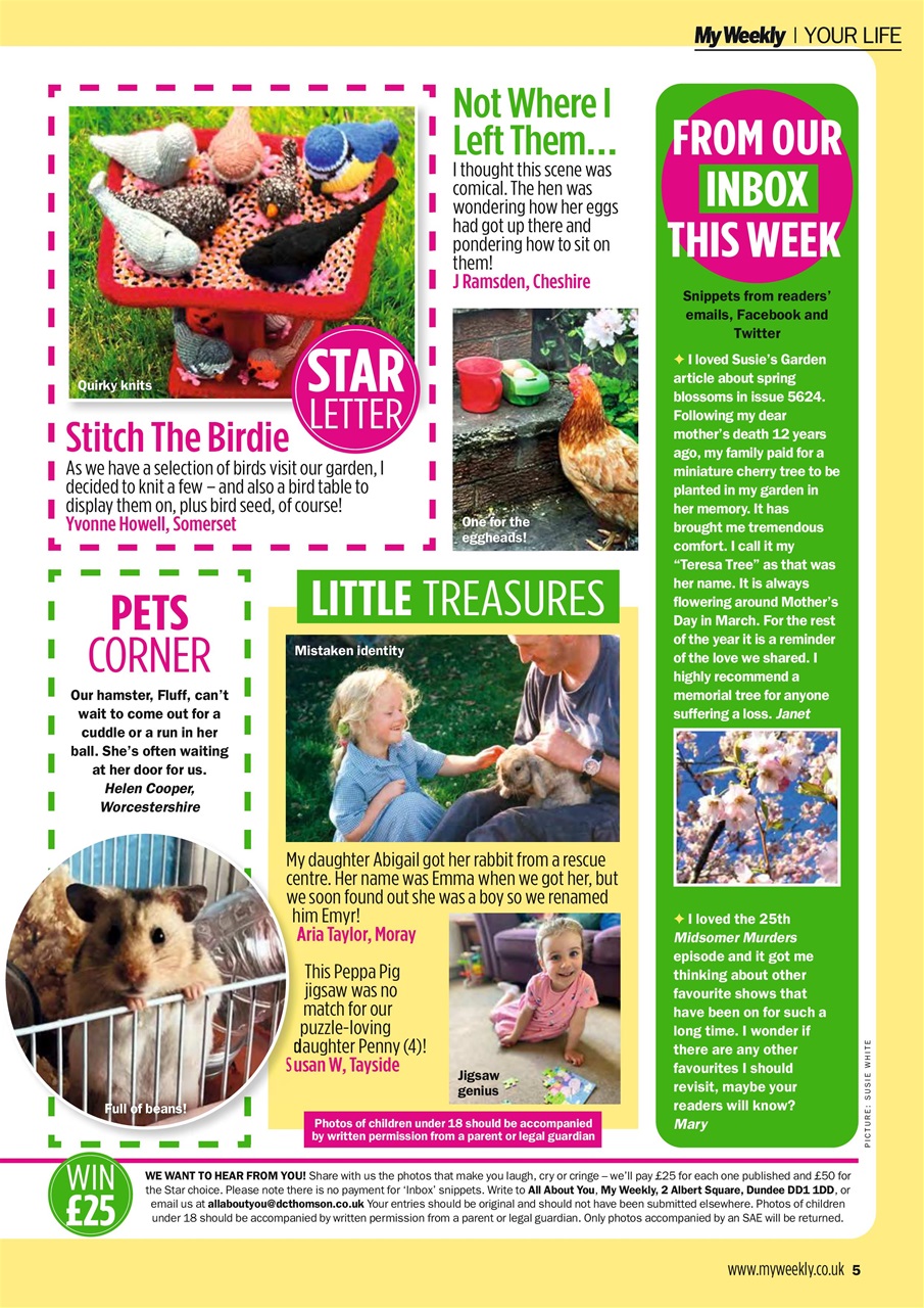 My Weekly Preview Pages