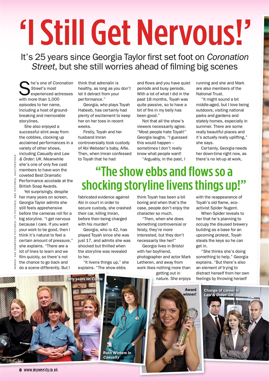 My Weekly Preview Pages