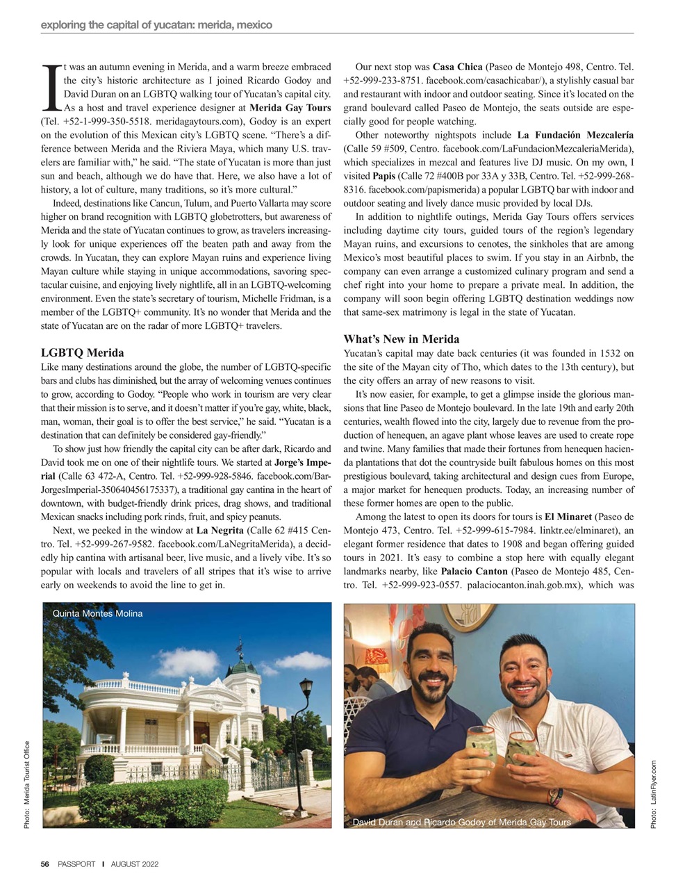 Passport Preview Pages