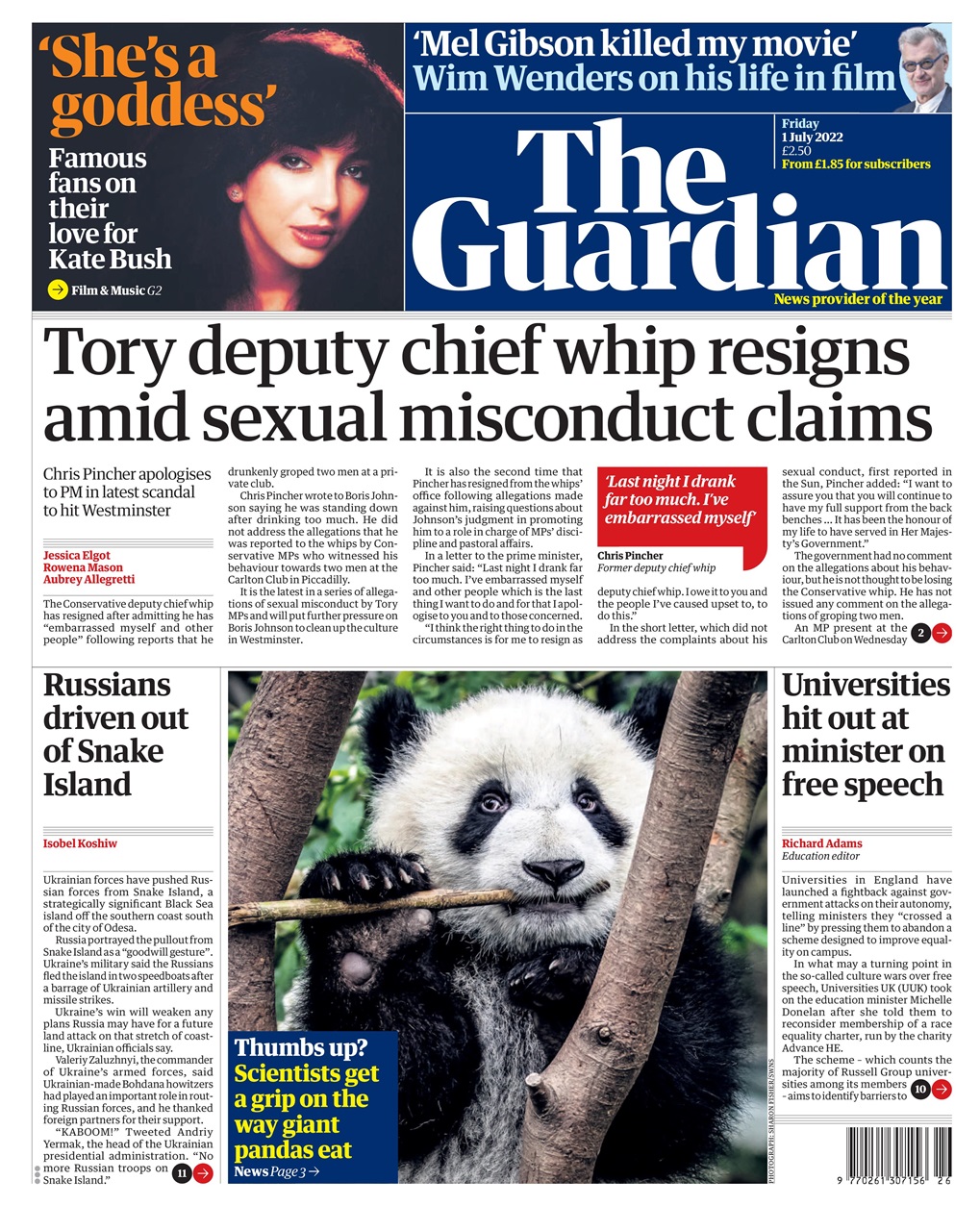 The Guardian Newspaper Preview Pages