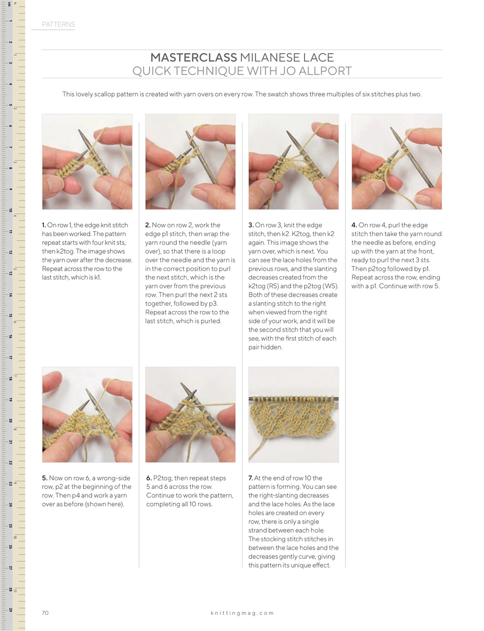 Knitting Preview Pages