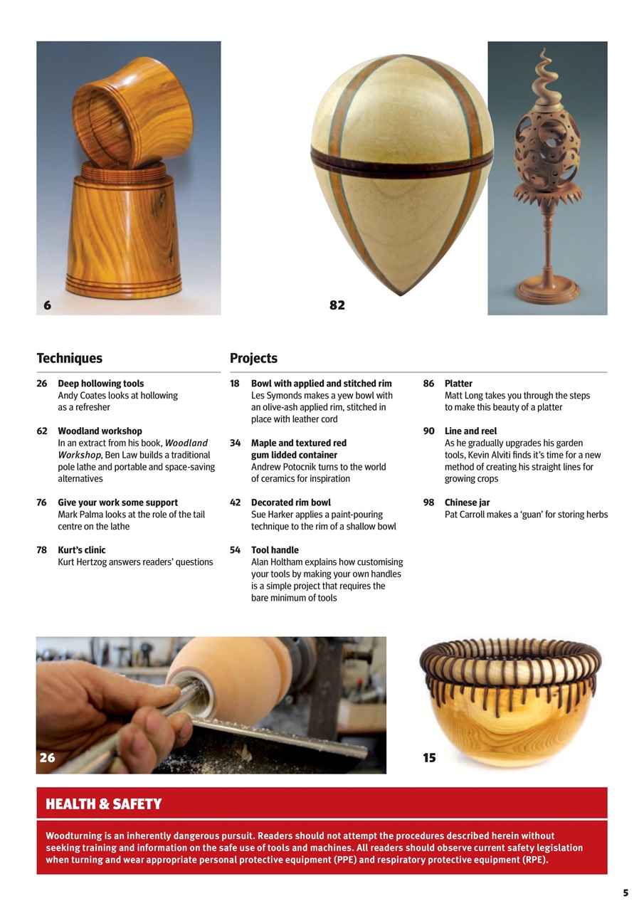 Woodturning Preview Pages