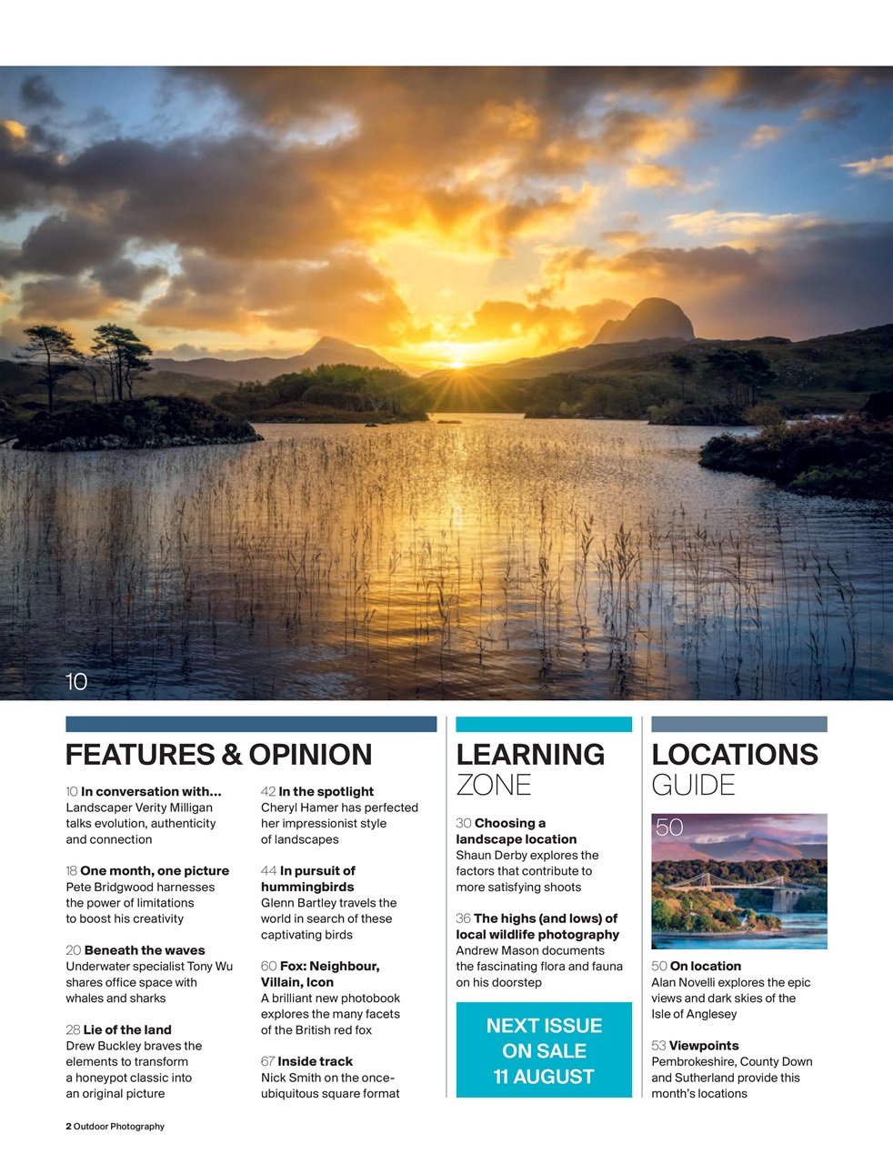 Outdoor Photography Preview Pages