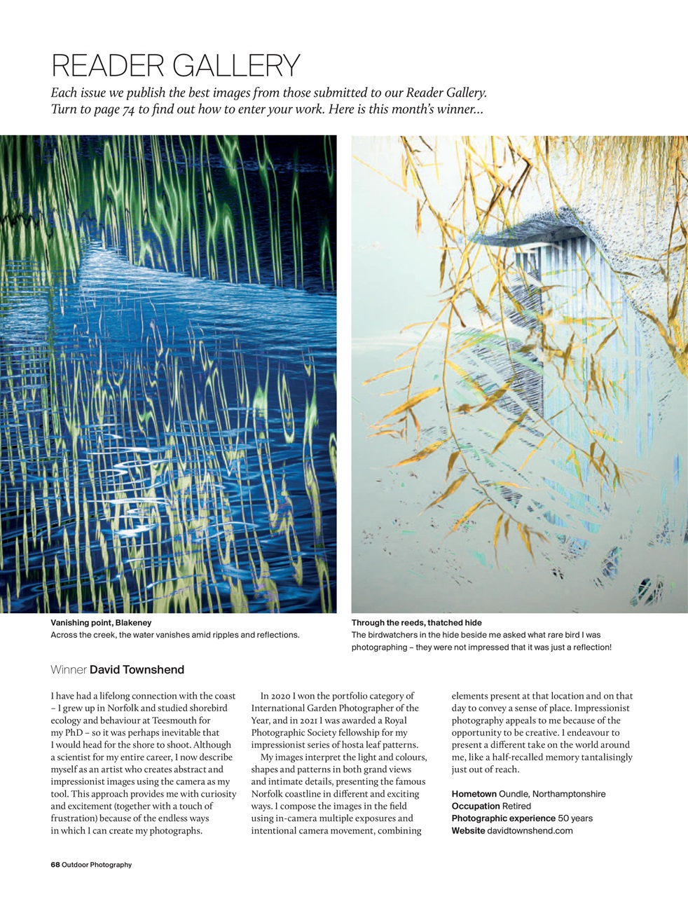Outdoor Photography Preview Pages