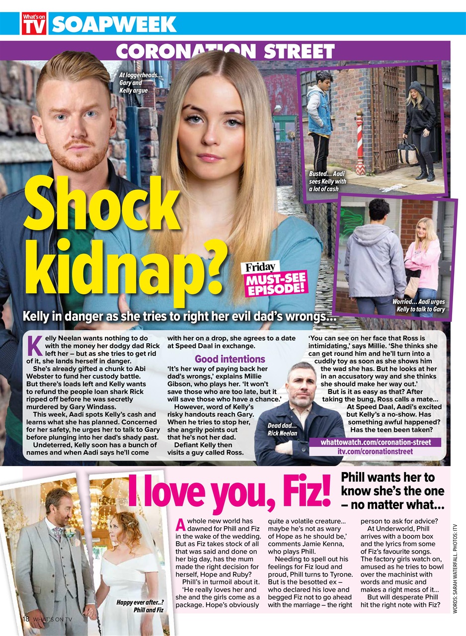 What's on TV Preview Pages