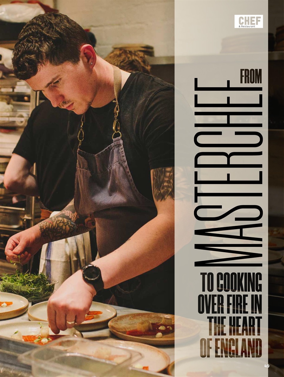 Chef & Restaurant Magazine Preview Pages