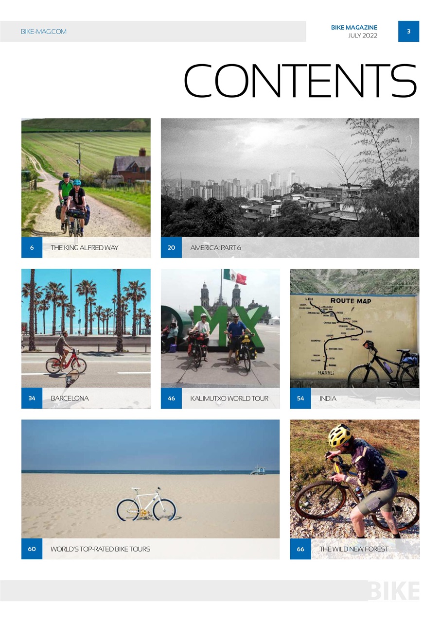 BIKE Magazine Preview Pages