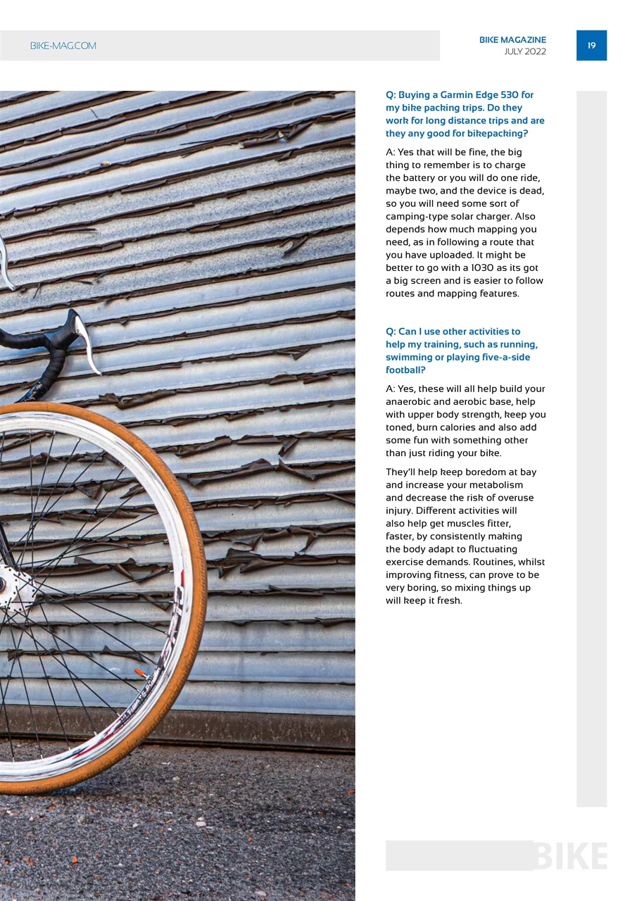 BIKE Magazine Preview Pages