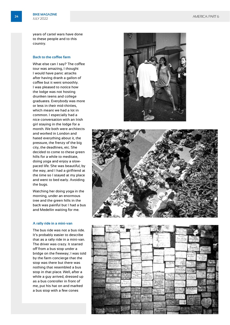BIKE Magazine Preview Pages