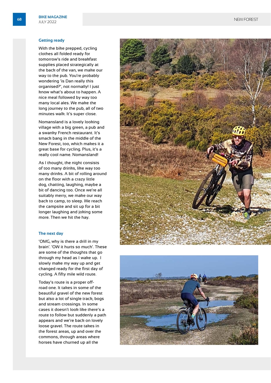 BIKE Magazine Preview Pages