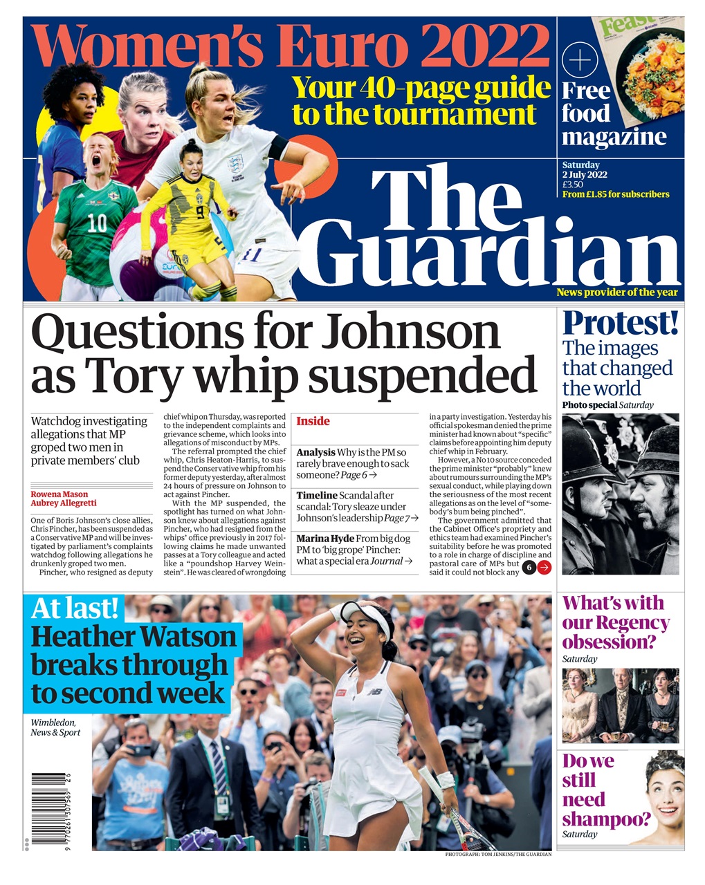 The Guardian Newspaper Preview Pages