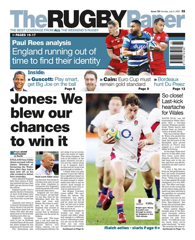 The Rugby Paper issue 3 Jul 2022
