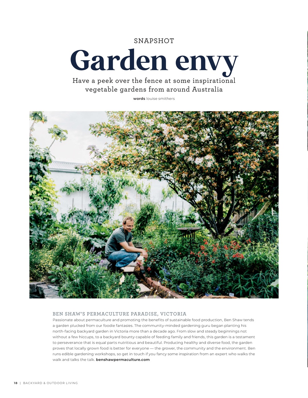 Backyard & Outdoor Living Preview Pages