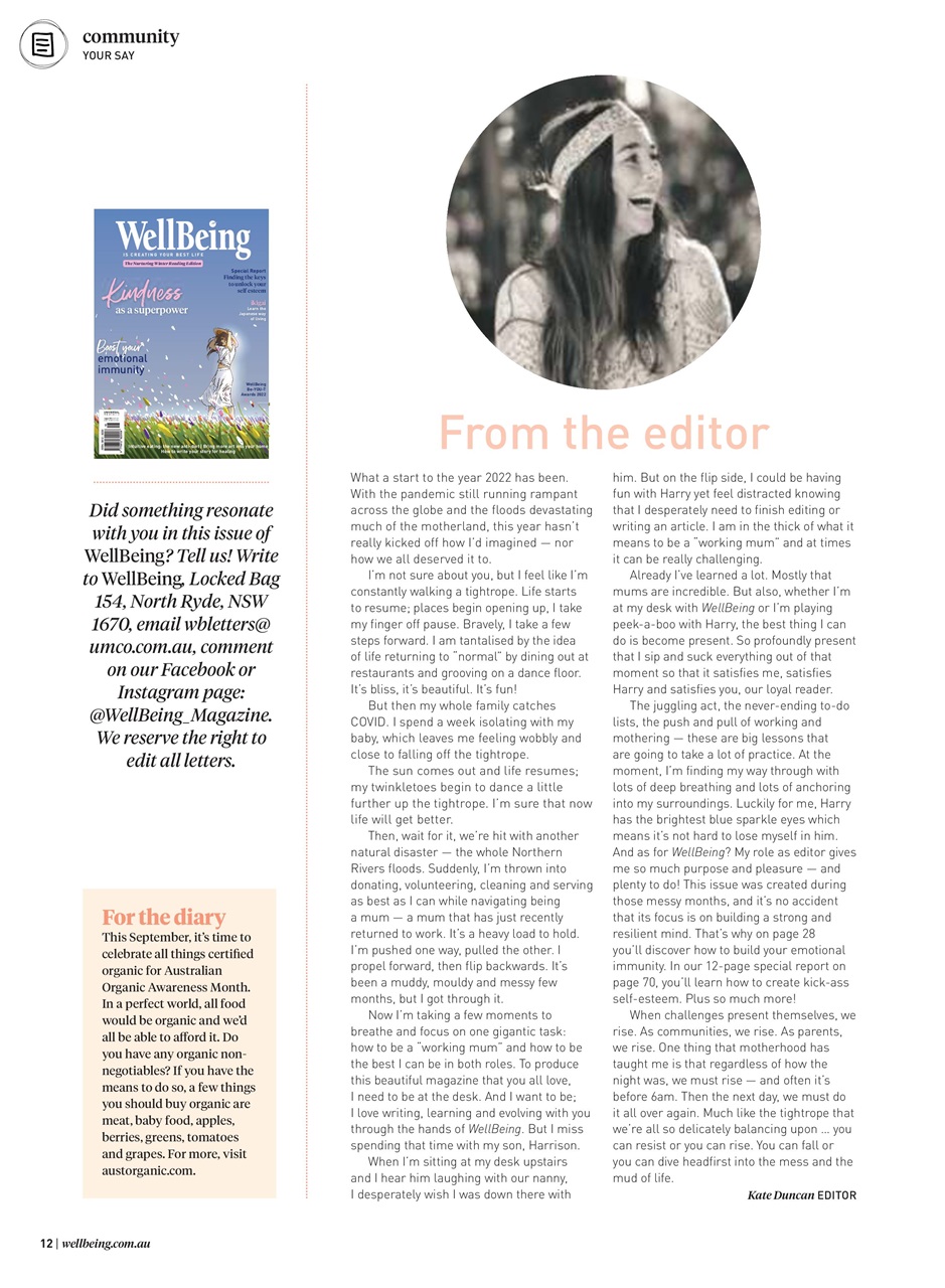 WellBeing Preview Pages