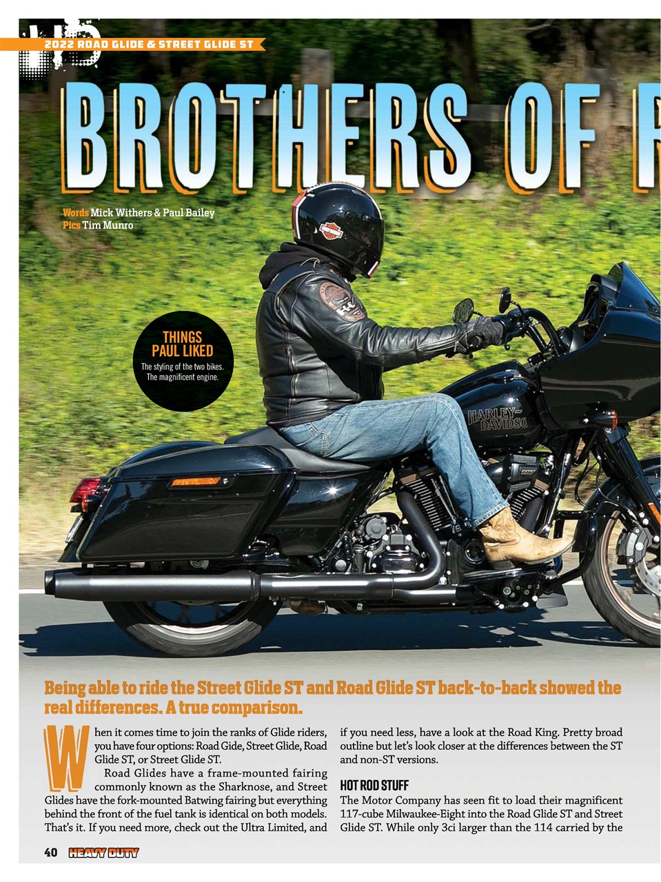Heavy Duty Preview Pages