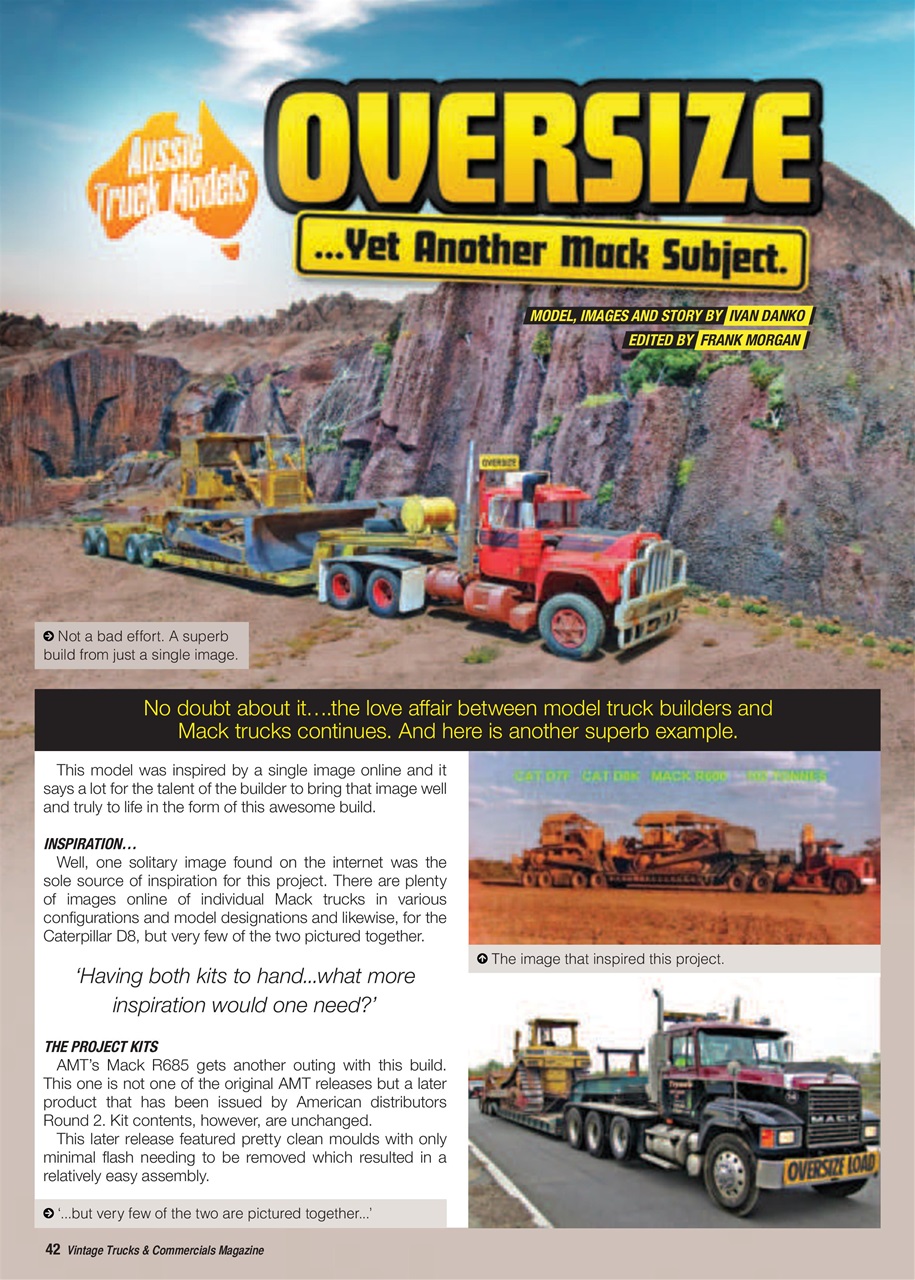 Vintage Trucks & Commercials Preview Pages