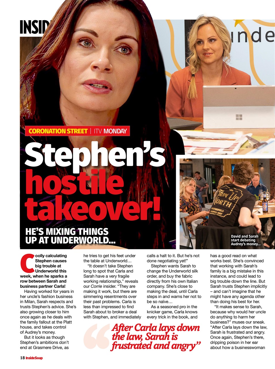 Inside Soap Preview Pages