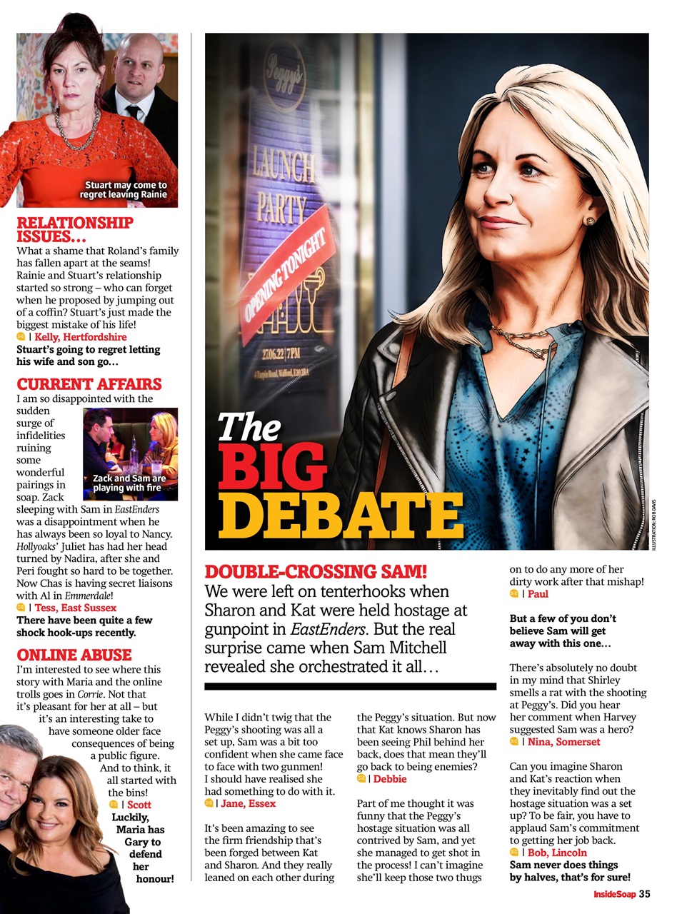 Inside Soap Preview Pages
