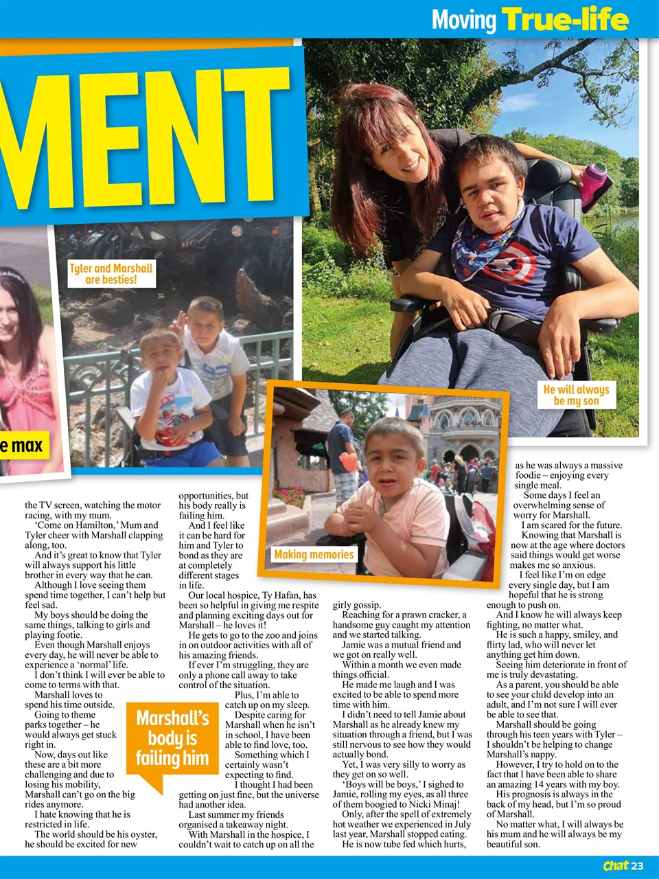 Chat Specials Preview Pages