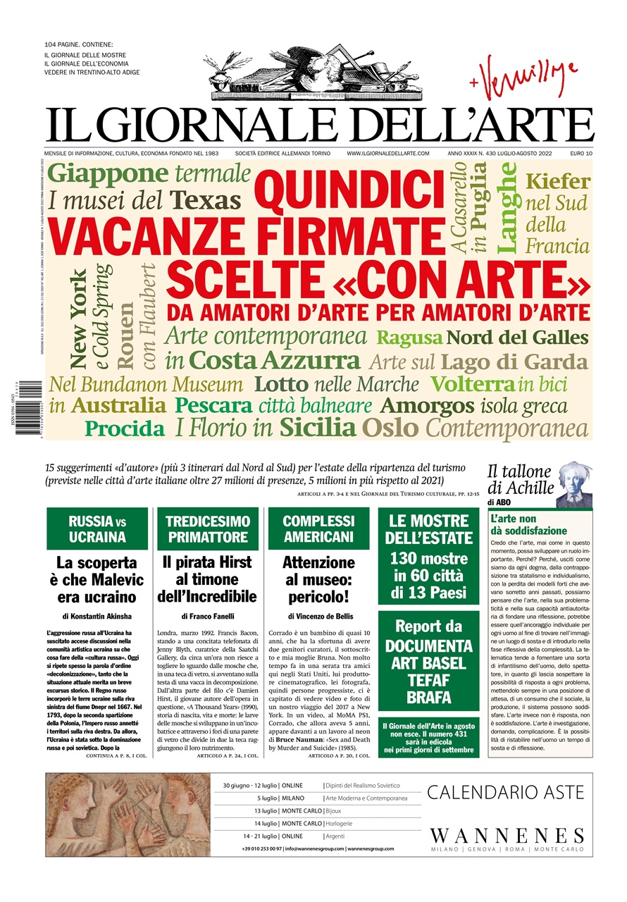 Il Giornale Dell’Arte Preview Pages