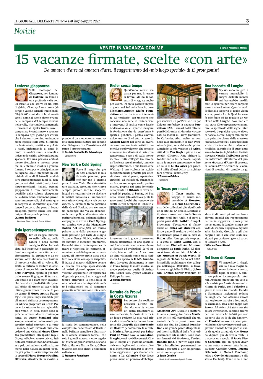 Il Giornale Dell’Arte Preview Pages