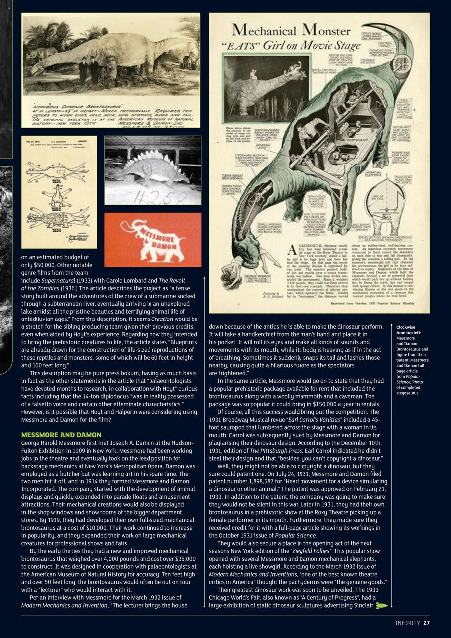 Infinity Magazine Preview Pages