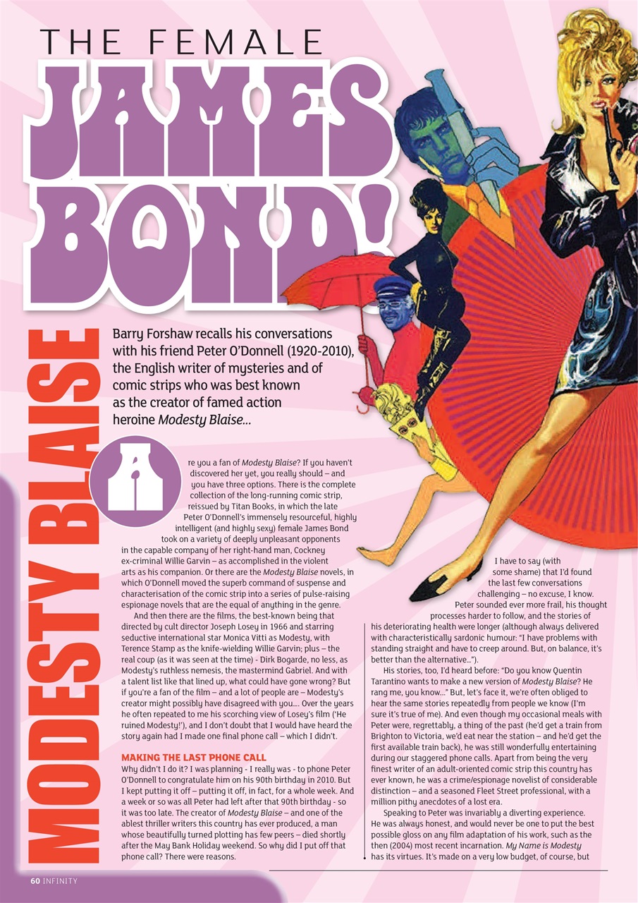 Infinity Magazine Preview Pages