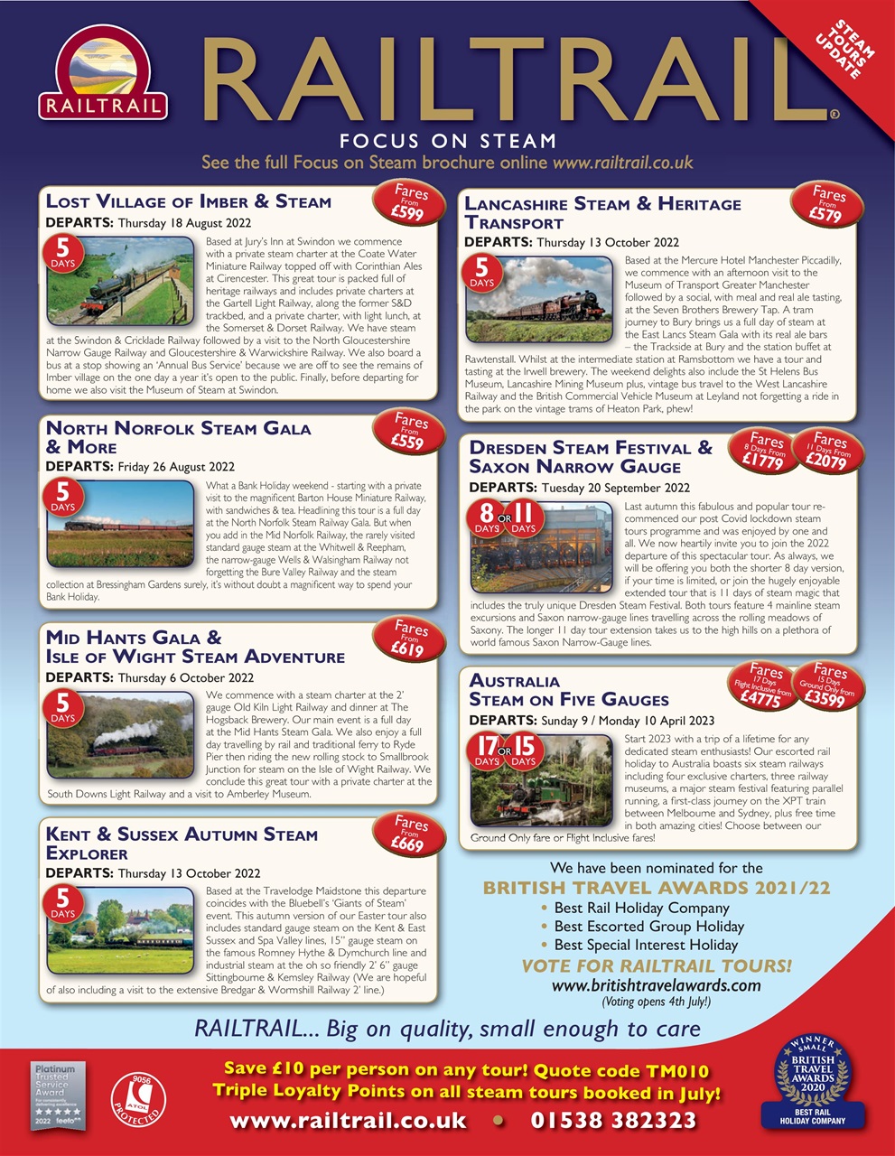 Trackside Preview Pages