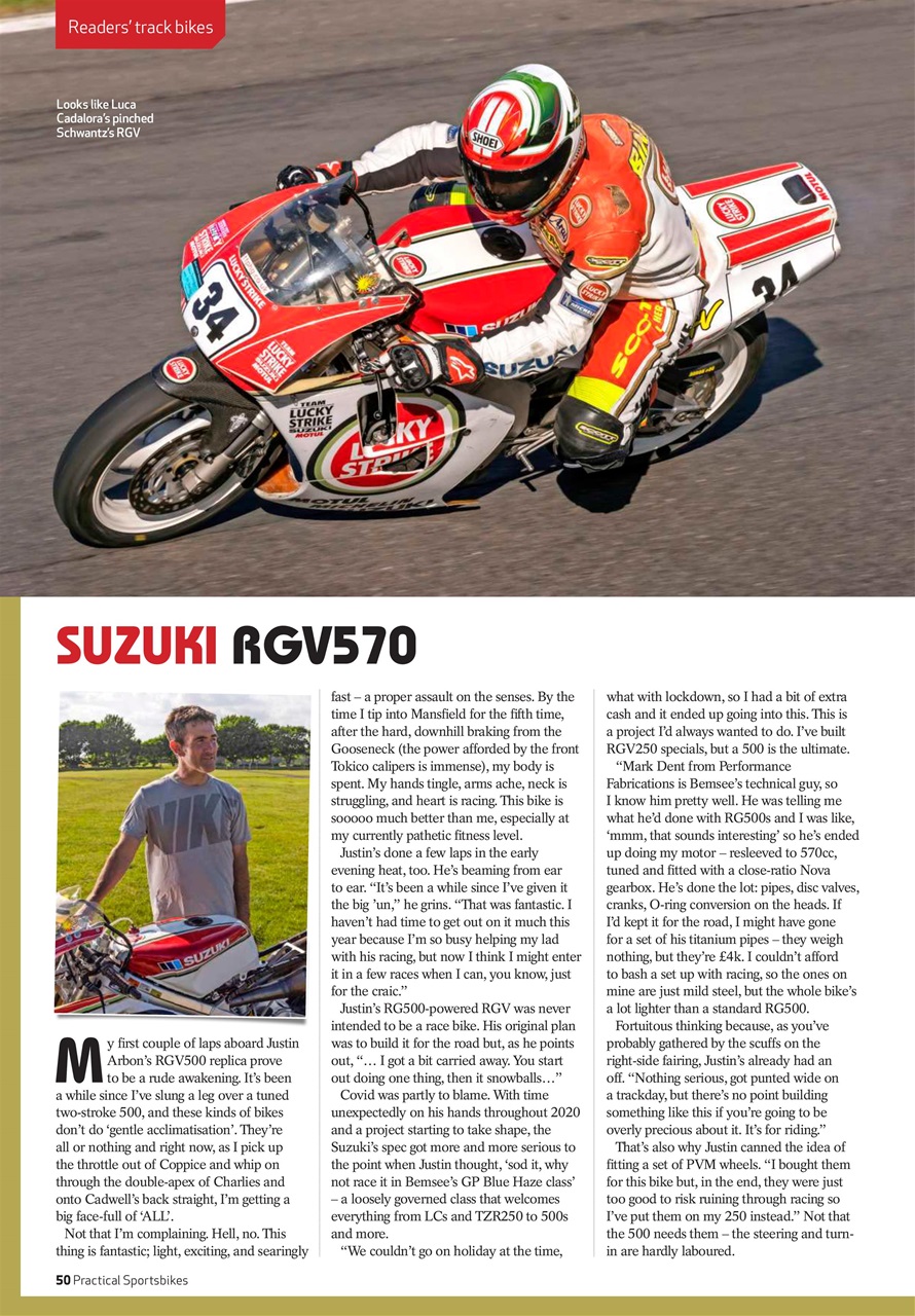 Practical Sportsbikes Preview Pages