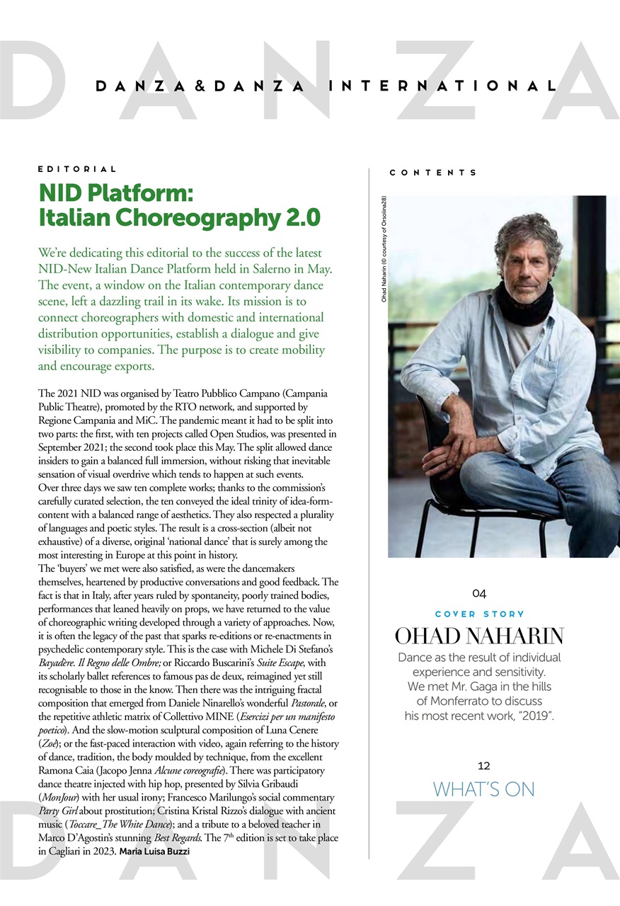 DANZA&DANZA International Preview Pages