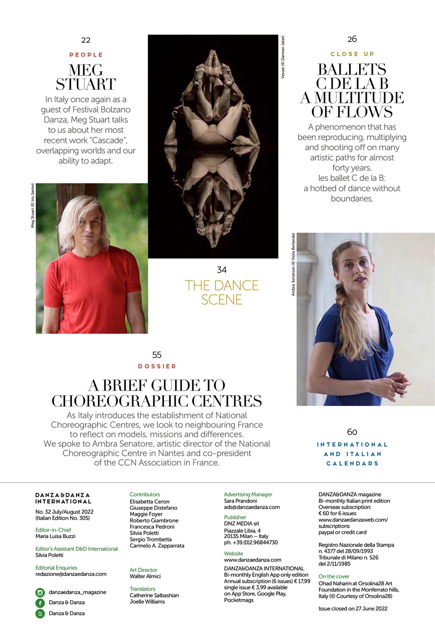 DANZA&DANZA International Preview Pages