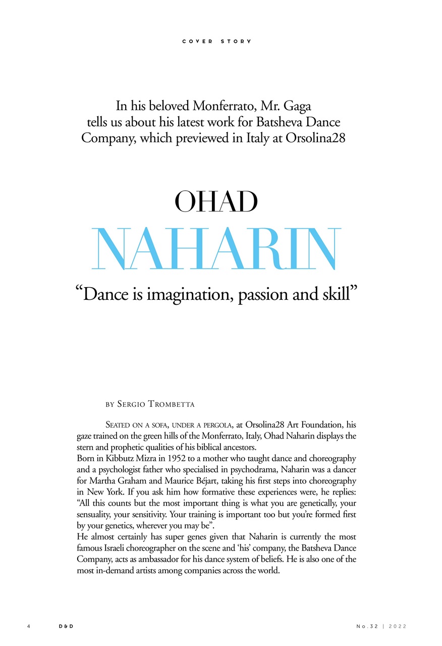 DANZA&DANZA International Preview Pages