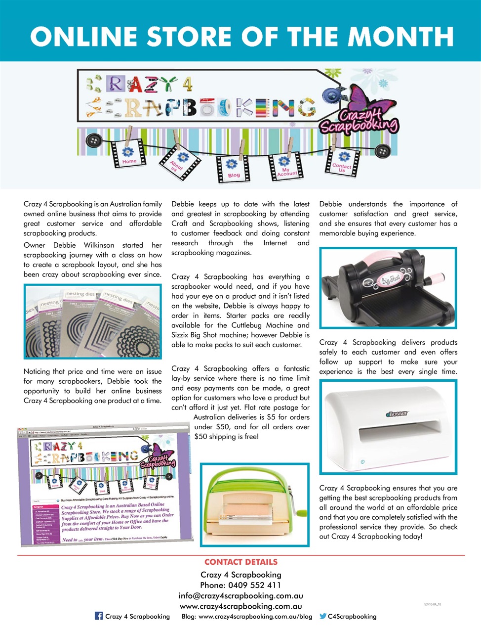 Scrapbooking Memories Preview Pages