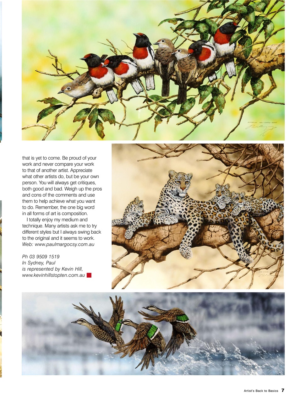 Artists Back to Basics Preview Pages