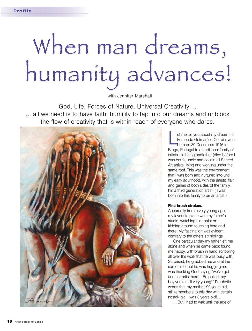 Artists Back to Basics Preview Pages