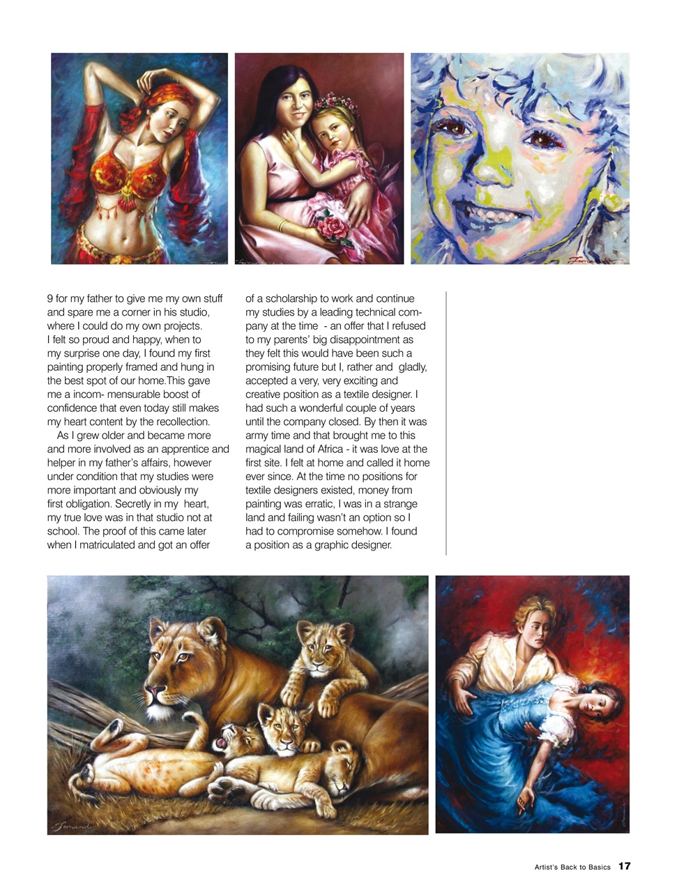 Artists Back to Basics Preview Pages