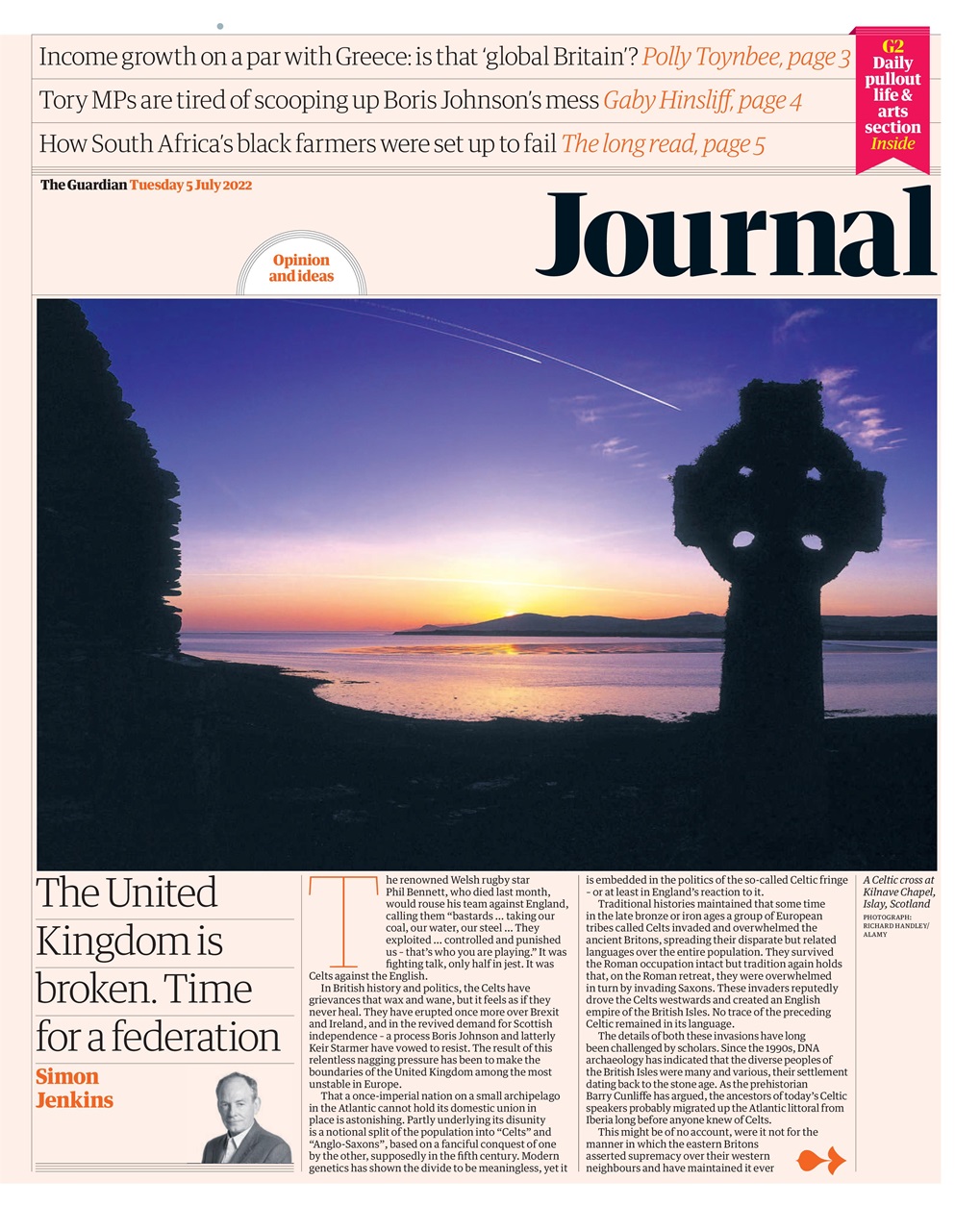 The Guardian Newspaper Preview Pages