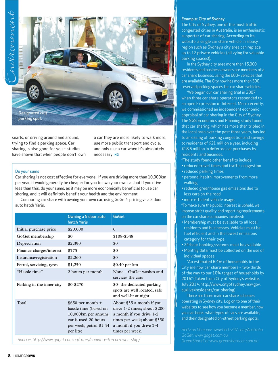 HomeGrown Preview Pages