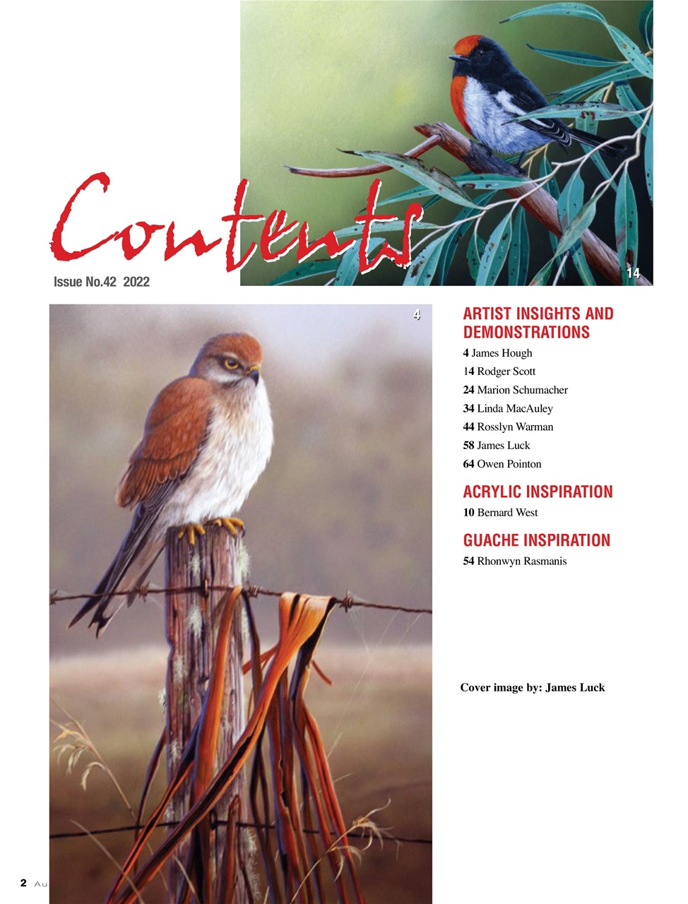 Australian How to Paint Preview Pages