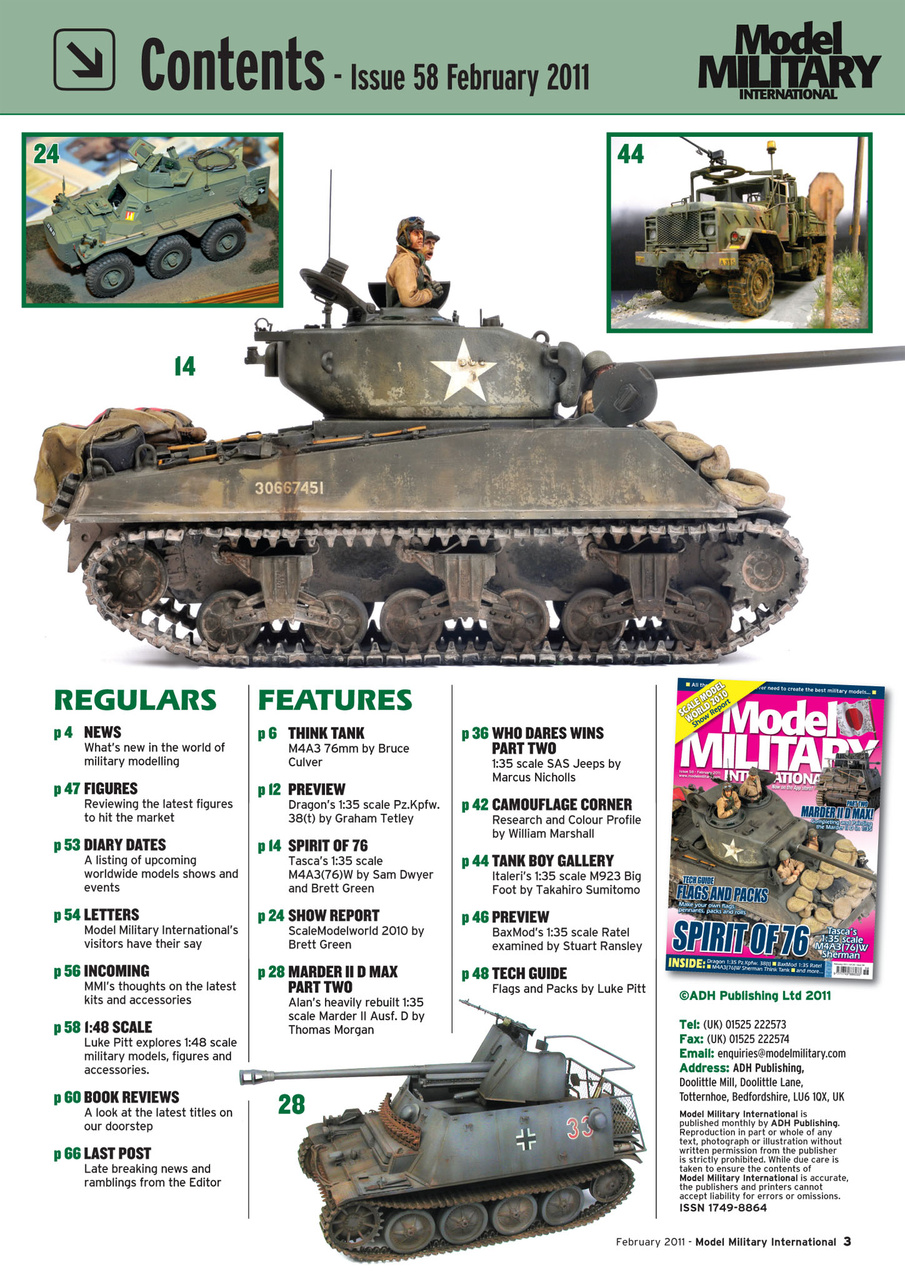 Model Military International Preview Pages