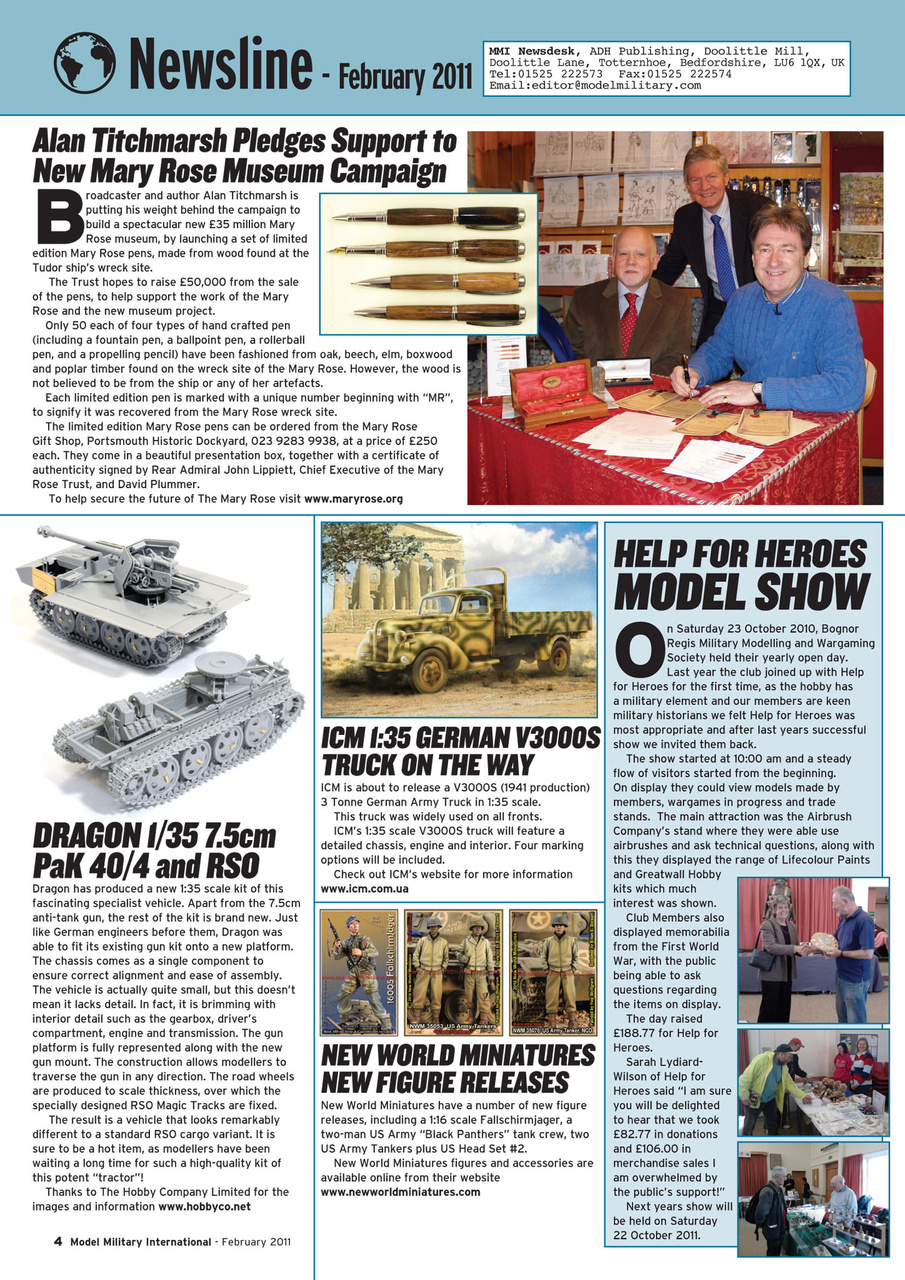 Model Military International Preview Pages