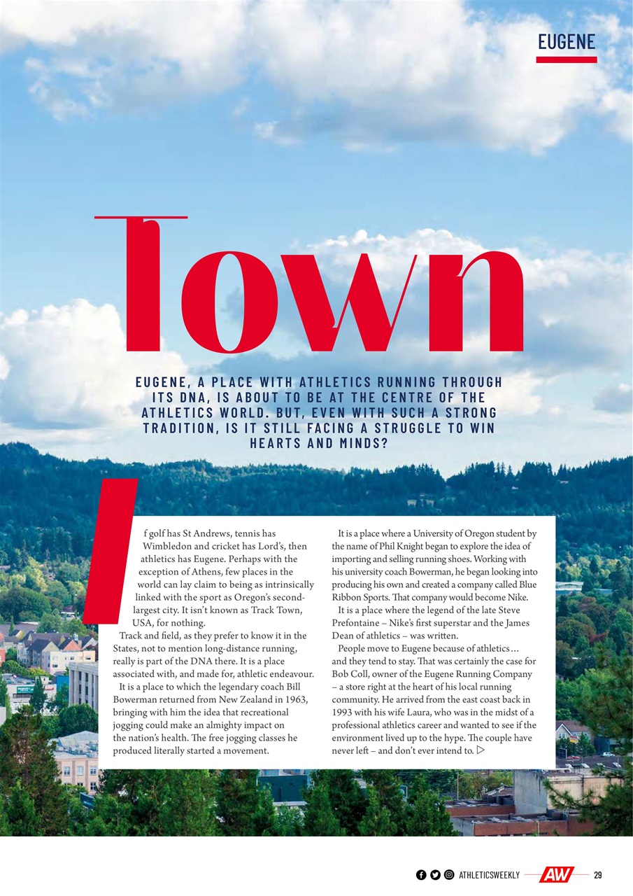 AW – Athletics Weekly Magazine Preview Pages