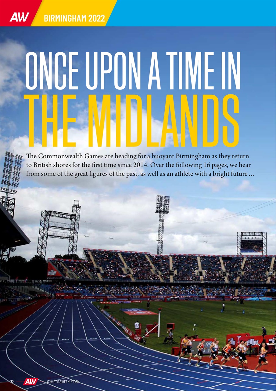 AW – Athletics Weekly Magazine Preview Pages