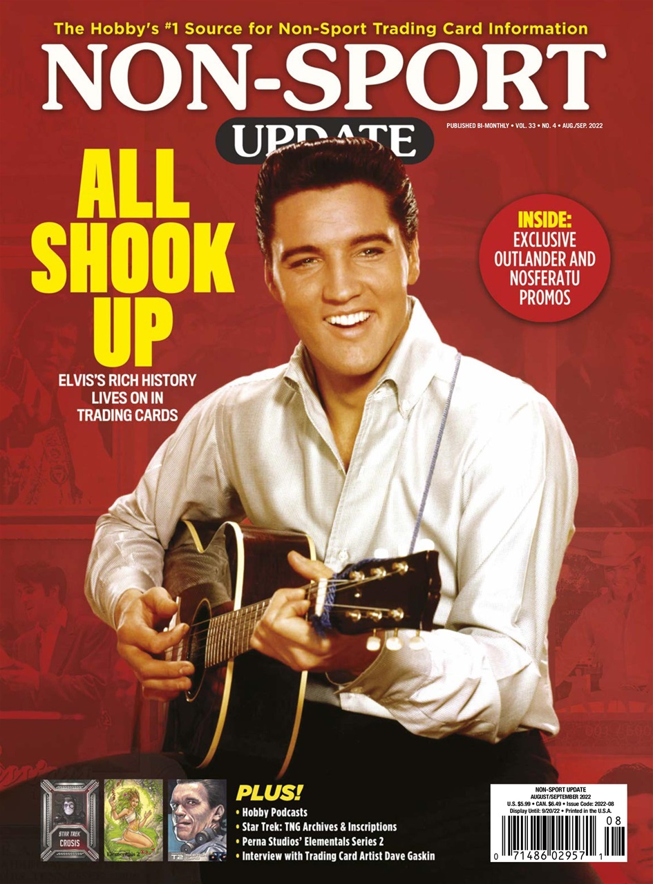 Non-Sport Update Magazine Preview Pages