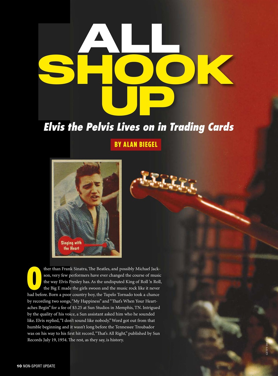 Non-Sport Update Magazine Preview Pages